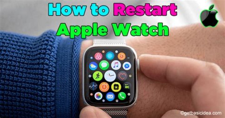 How to restart your apple watch