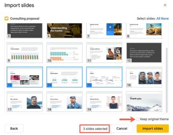 How to reuse or import slides from another powerpoint presentation
