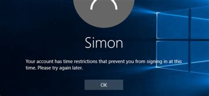 How to set time limits for a regular account in windows 10