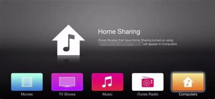 How to set up apple tv to play your personal itunes library