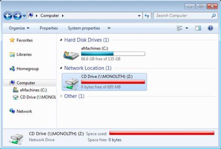 How to share cd & dvd drives over the network on windows