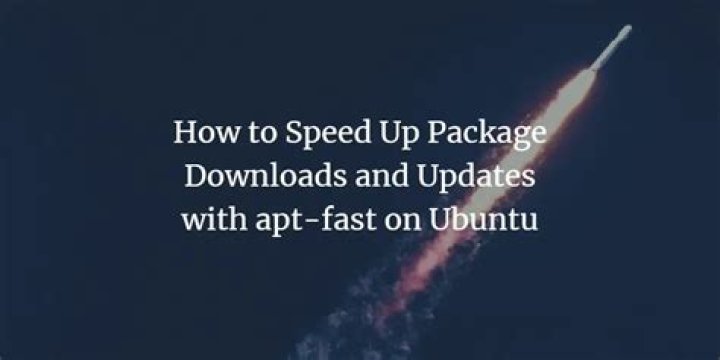 How to speed up package downloads and updates with apt-fast