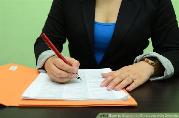 How to support an employee with dyslexia