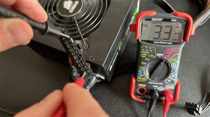 How to Test Your Computer's PSU With a Multimeter