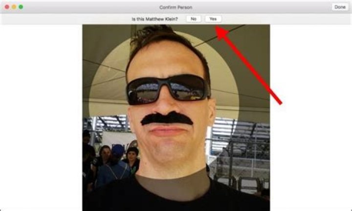 How to train photos on macos to recognize faces