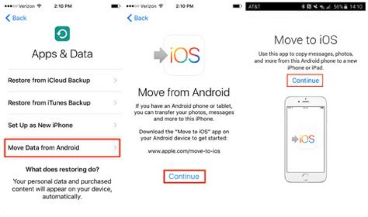 How to Transfer Photos from Android to iPhone