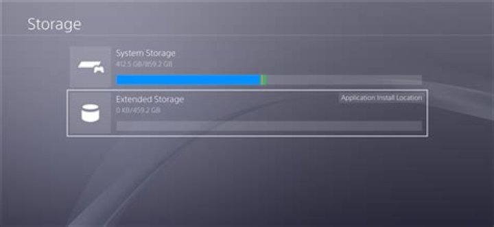 How to use an external drive as local storage on the playstation 4 or pro