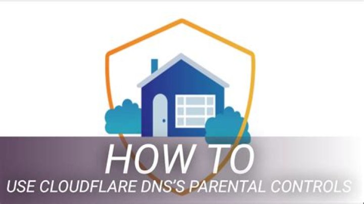How to use cloudflare dns’s parental controls