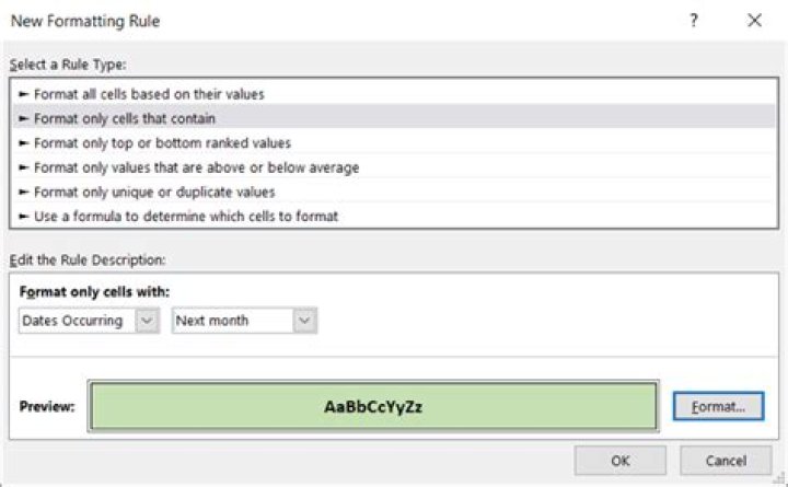 How to Use Conditional Formatting Based on Date in Microsoft Excel