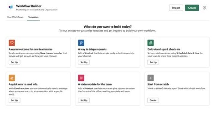How to use slack’s workflow builder