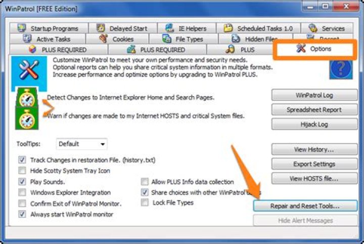How to use winpatrol to monitor your windows pc for changes