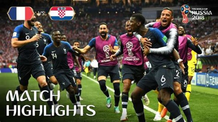 How to watch france vs croatia in the 2018 world cup finals online