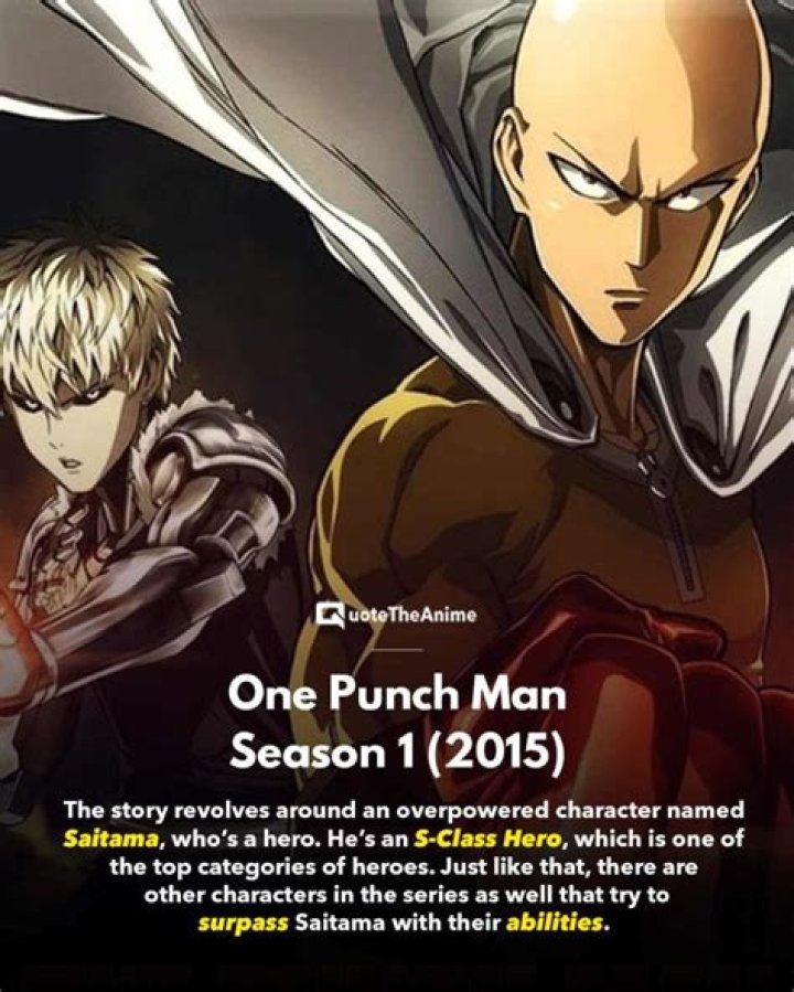 How to watch One Punch Man in order