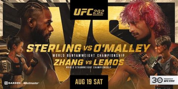 How to Watch UFC 292 Sterling vs. O'Malley Live Online