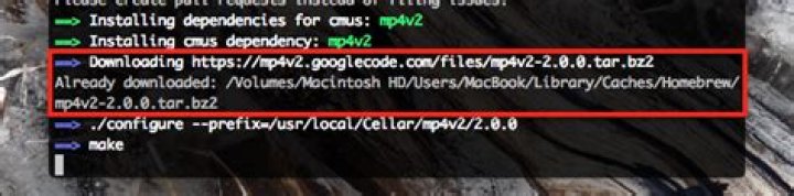 How to work around a 404 error in homebrew for macos