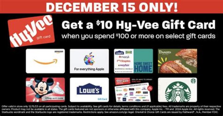 Hy-Vee gives $10 gift cards to people completing COVID-19 vaccinations
