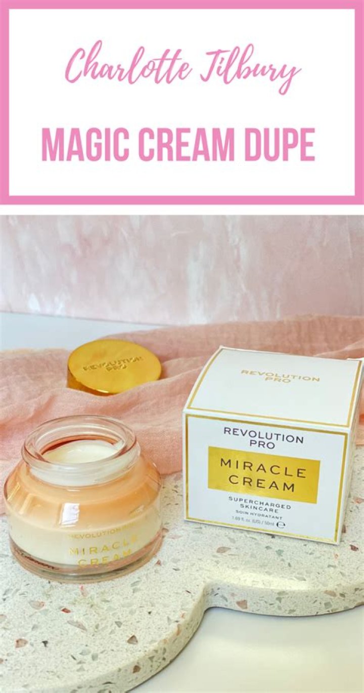 I'm a beauty guru & have found the best Charlotte Tilbury Magic Cream dupe - it makes my skin plump & it's £30 cheaper