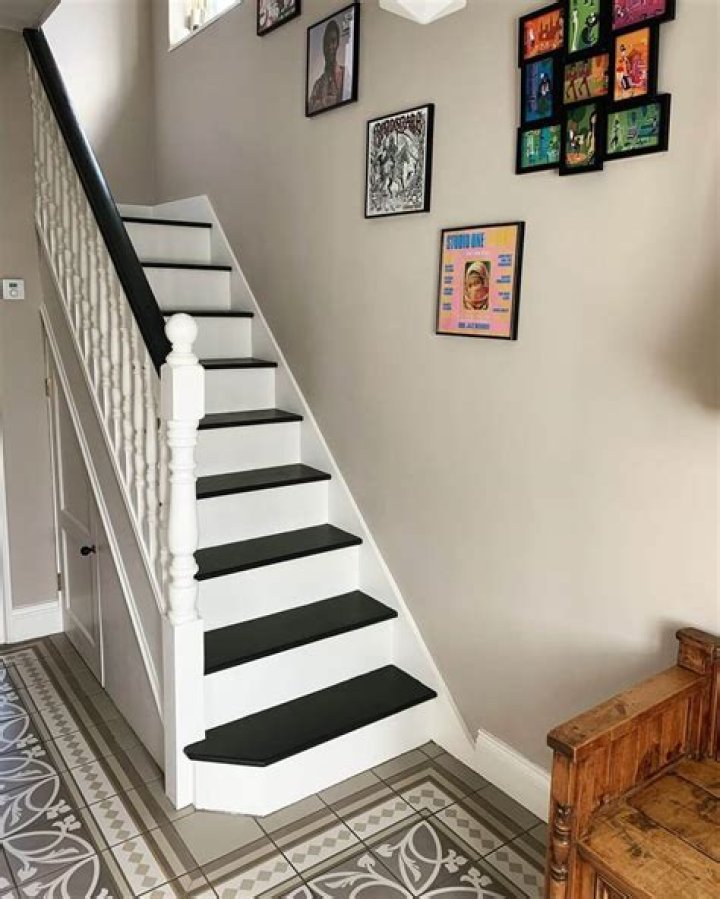 I followed the interior design TikTok trend of painting your stairs black – but it’s the worst DIY project ever