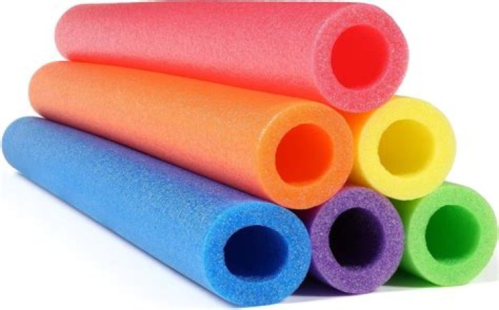 I used cheap pool noodles, velcro and zip ties to make a stunning Halloween garland - get the standout item on Amazon