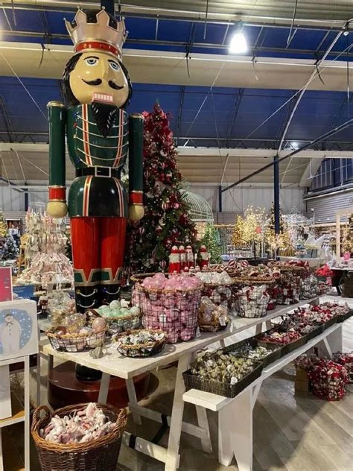 I visited the UK garden centre that’s Christmas display is ‘bigger & better’ than ever…they have the best trees
