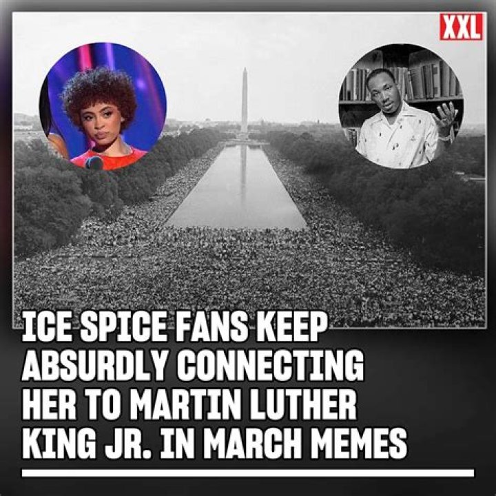 Ice Spice Fans Keep Absurdly Connecting Her to Martin Luther King