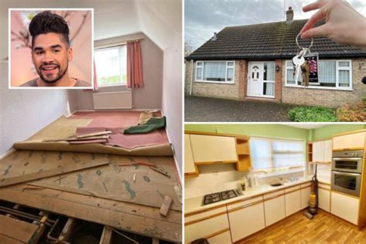 Inside ex Strictly star Louis Smith's huge home renovation as he struggles with DIY disasters and does the work himself