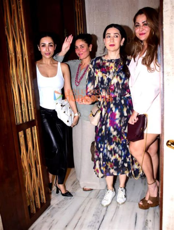 INSIDE PICS from Kareena Kapoor-Karisma Kapoor, Malaika Arora-Amrita Arora’s dinner at Manish Malhotra’s house