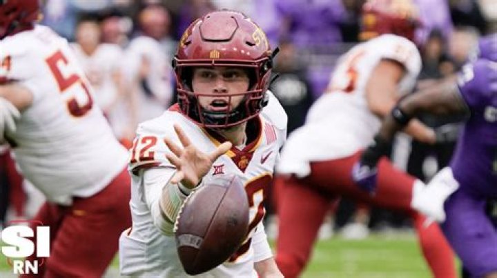Iowa State Starting QB Accused of Betting on Cyclones Football Game