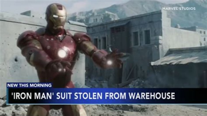 Iron Man Suit Worth $325k Stolen From Prop Warehouse