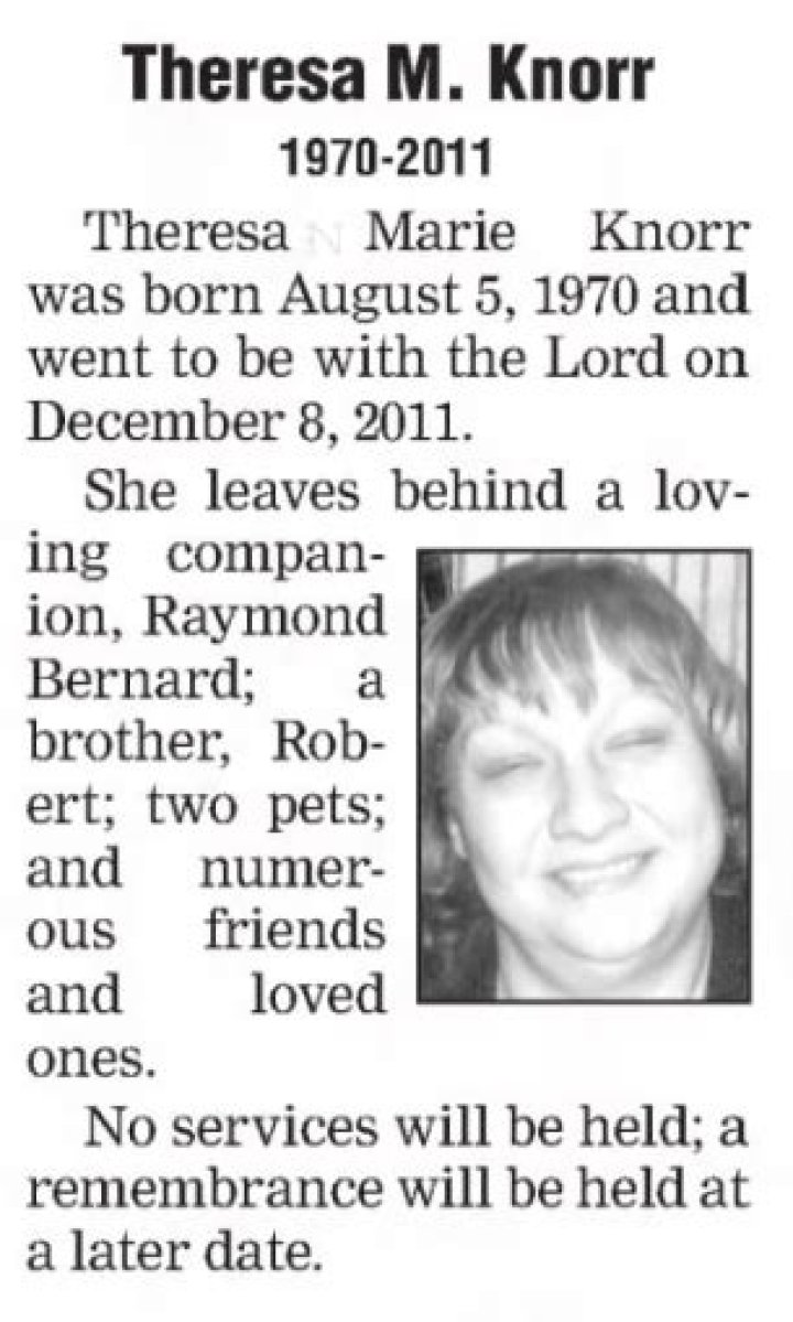 Is Terry Knorr Dead or Alive? How Did She Die?