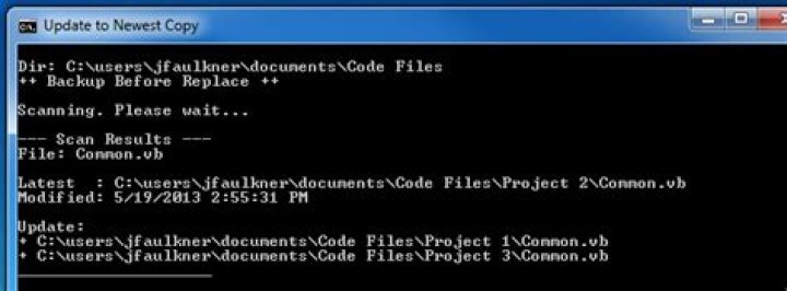 It geek how to keep files with the same name in sync