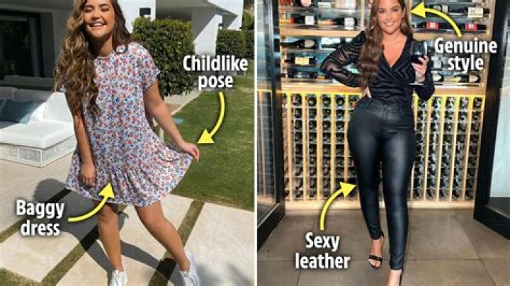 Jacqueline Jossa's fashion evolution - from a shy wallflower in baggy dresses to a sexy trend-setter in faux leather