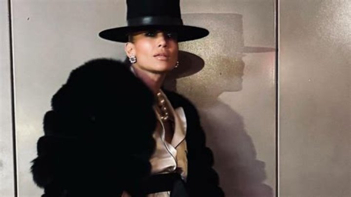 Jennifer Lopez, 54, wows as she poses in black coat and hat channelling Zorro for New Year’s Eve