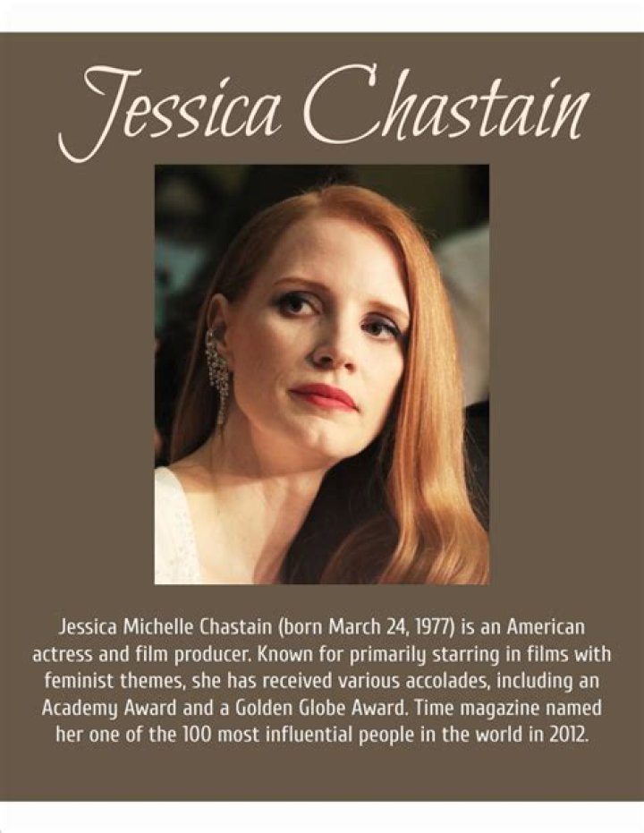 Jessica Chastain Biography