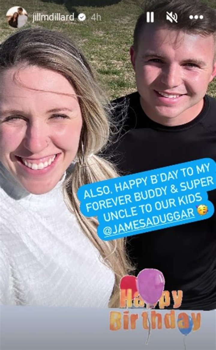 Jill Duggar calls James Duggar her ‘forever buddy’ in sweet birthday message