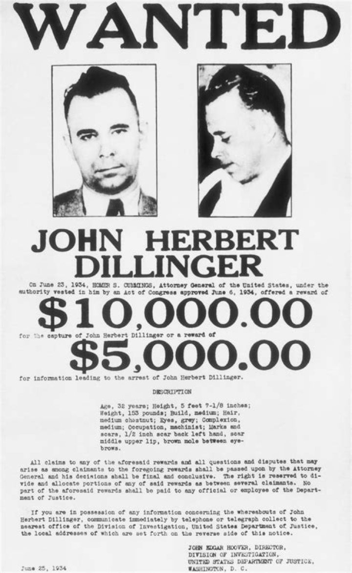 John Dillinger - Movies, Death & Quotes