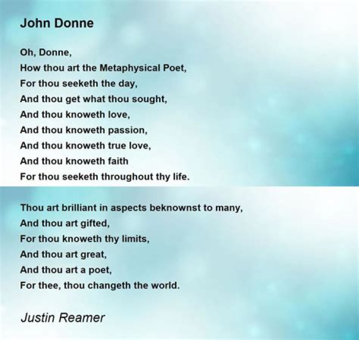 John Donne - Poems, Quotes & Facts