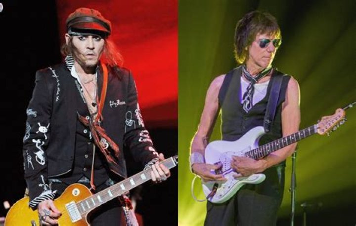 Johnny Depp Takes the Stage in England with Jeff Beck