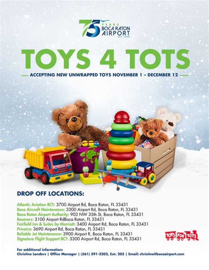Join us for the Local 4 Toys for Tots Toy Drive today!