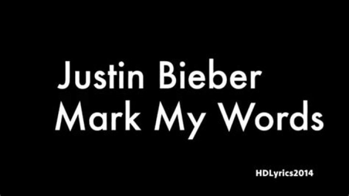 Justin Bieber Says 