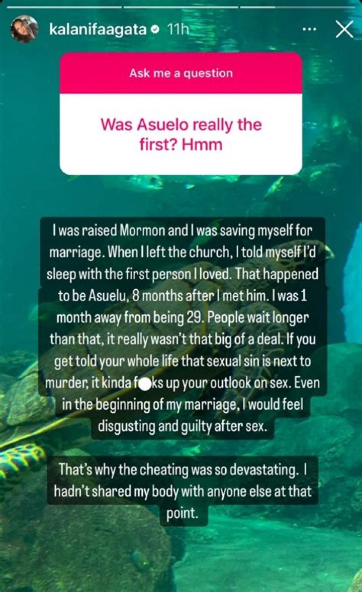 Kalani Faagata explains why Asuelu’s cheating was so ‘devastating’