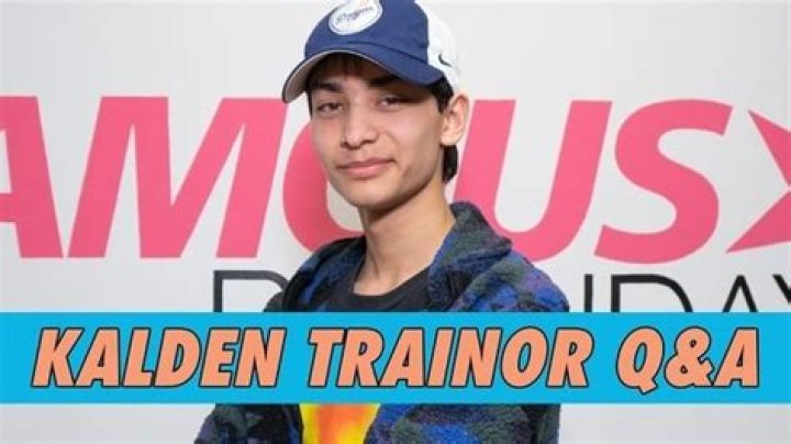 Kalden Trainor Biography, Wiki, Age, Height, Net Worth, Girlfriend