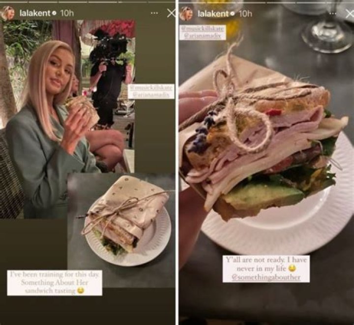 Katie Maloney and Ariana Madix sandwich shop Something About Her wraps Pump Rules Season 10 filming