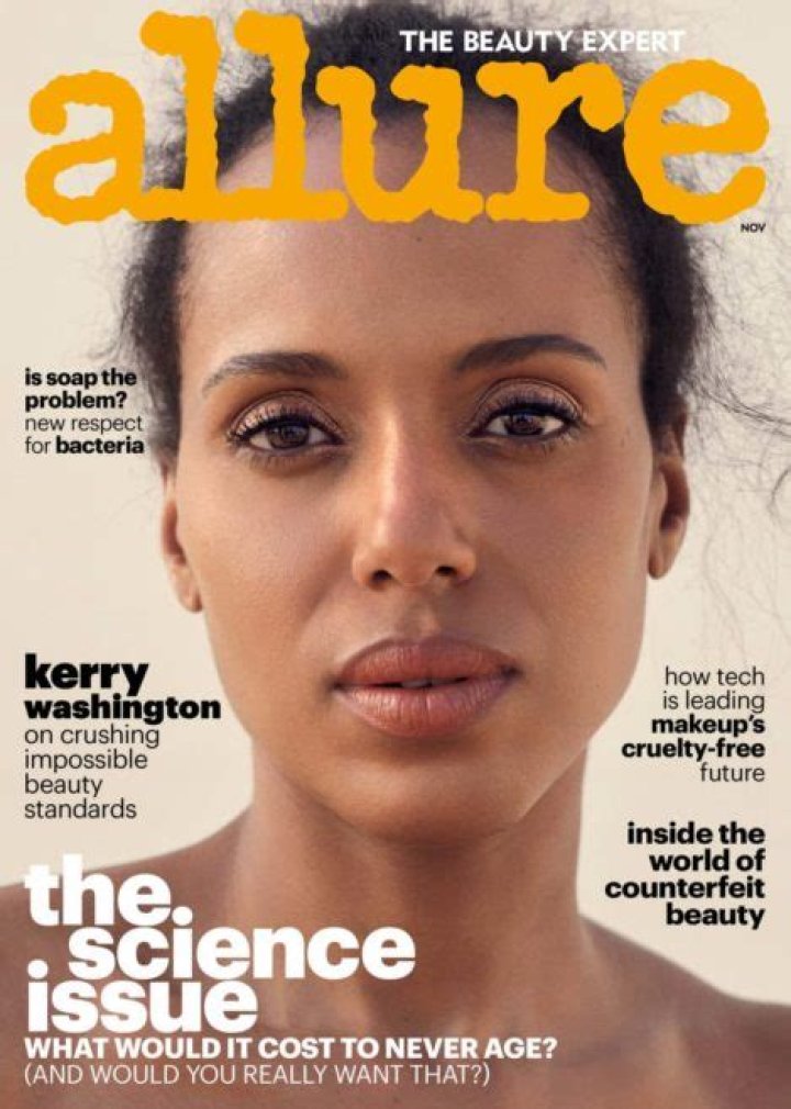 Kerry Washington Credits Her Children for Giving Her Confidence to Rock Her Natural Hair