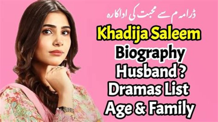 Khadija Shariff Wiki, Age, Biography, Parents, Husband, Net Worth 2023