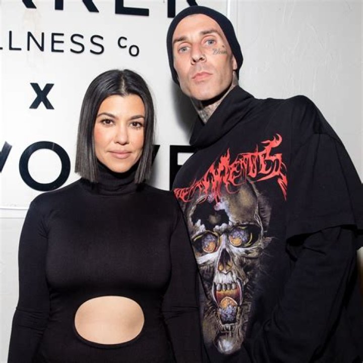 Kourtney Kardashian looks incredible in a strapless red leather dress at dinner in LA