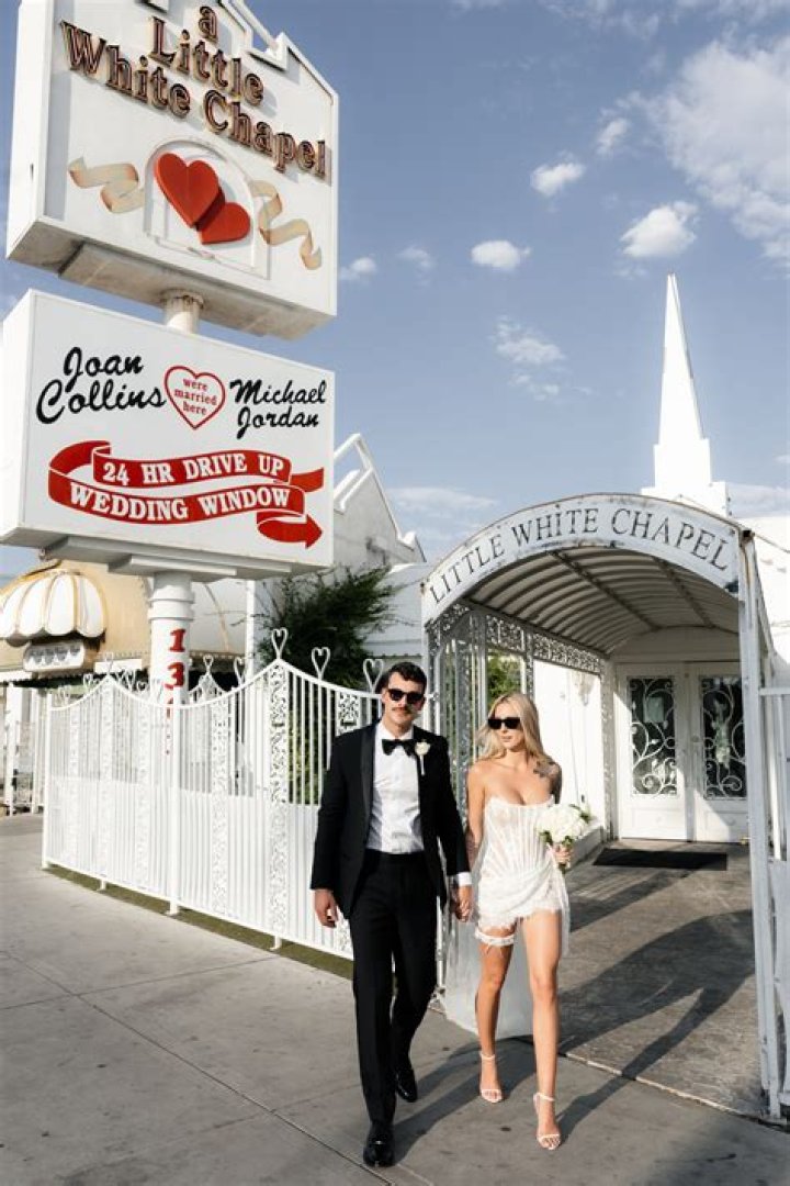 Kourtney Kardashian shares photos from her fake Las Vegas wedding and says ‘practice makes perfect’