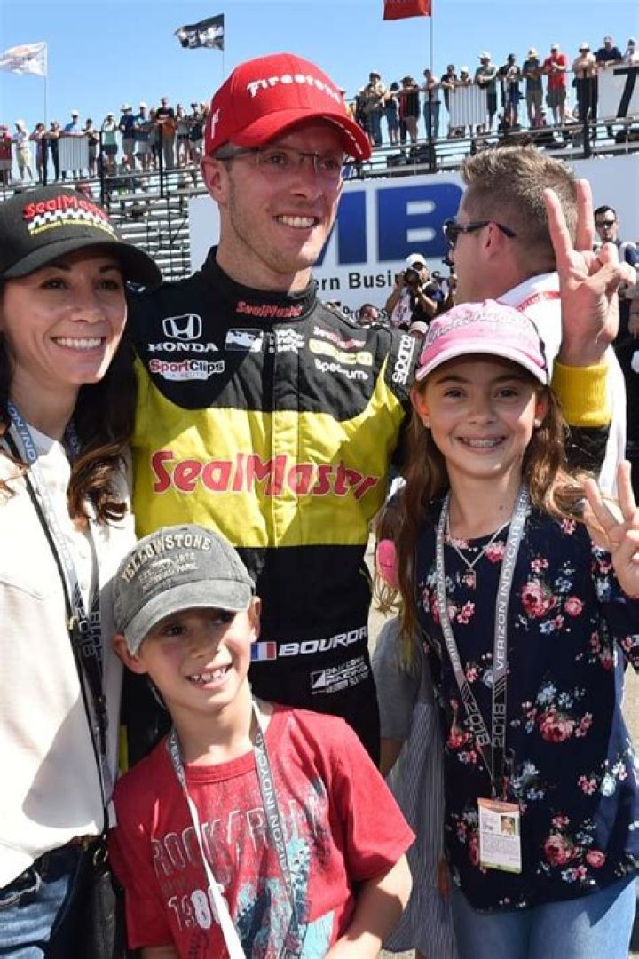 Le Mans Sebastien Bourdais Wife Claire Ragot And Kids