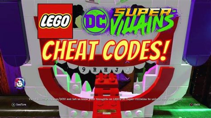 LEGO DC Super-Villains cheats I Full list of codes and how to use them