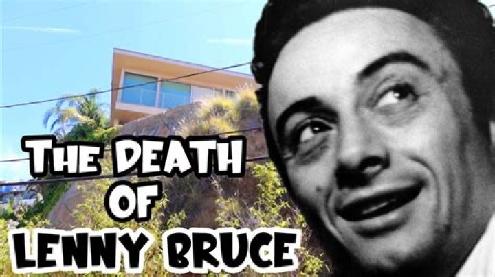 Lenny Bruce - Death, Movie & Wife